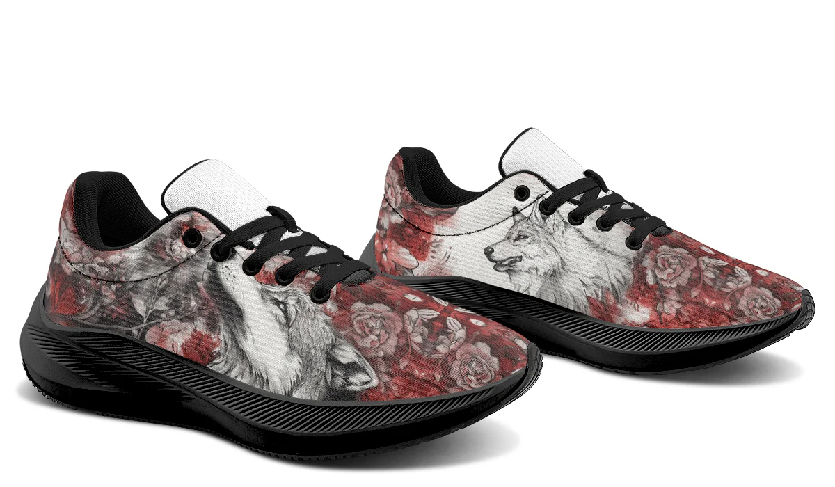 Crimson Wolf Sneakers - Image 12