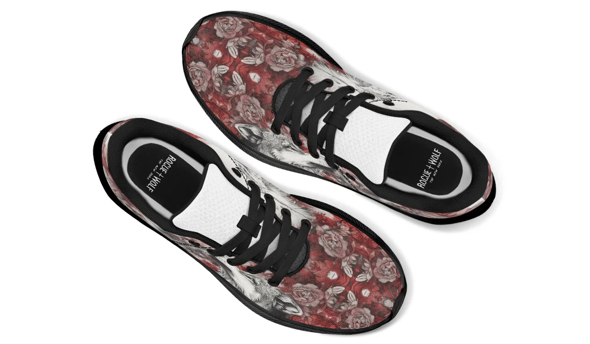 Crimson Wolf Sneakers - Image 14