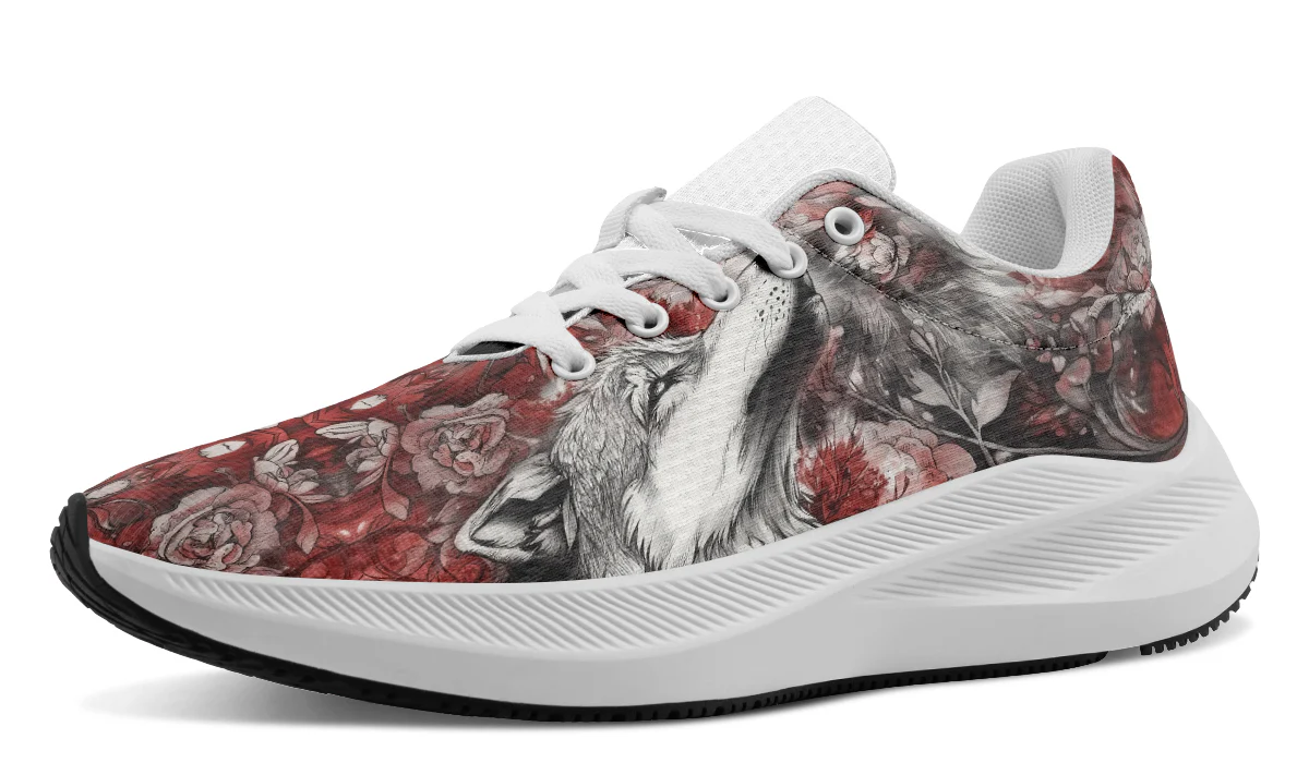 Crimson Wolf Sneakers - Image 2
