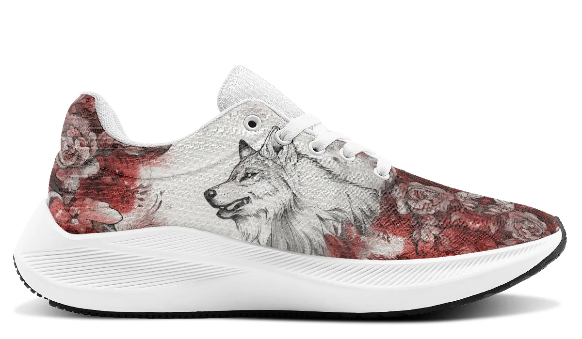 Crimson Wolf Sneakers - Image 3