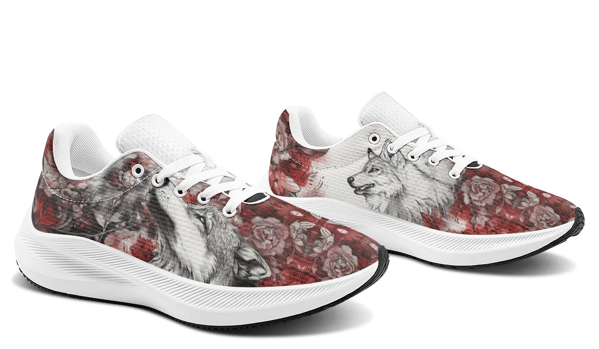 Crimson Wolf Sneakers - Image 4
