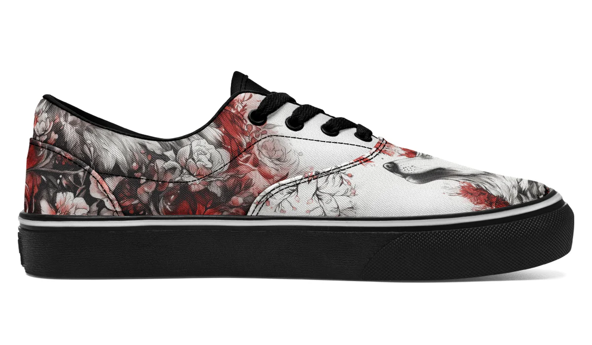 Crimson Wolf Street Sneakers - Image 3