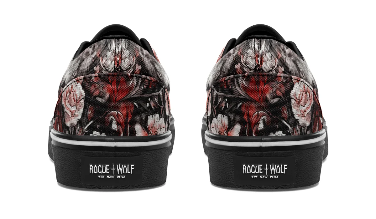 Crimson Wolf Street Sneakers - Image 7