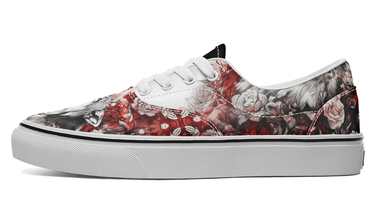 Crimson Wolf Street Sneakers - Image 8
