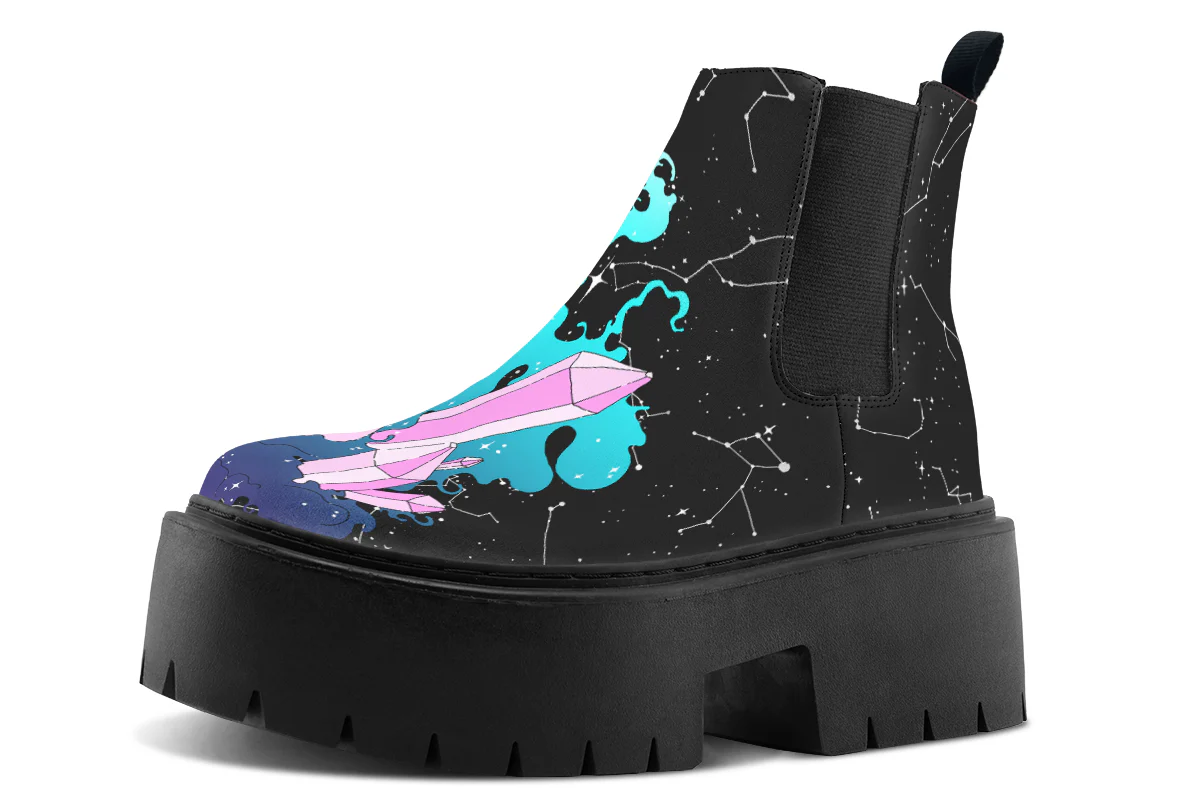 Crystal Sky Platform Chelsea Boots - Image 2