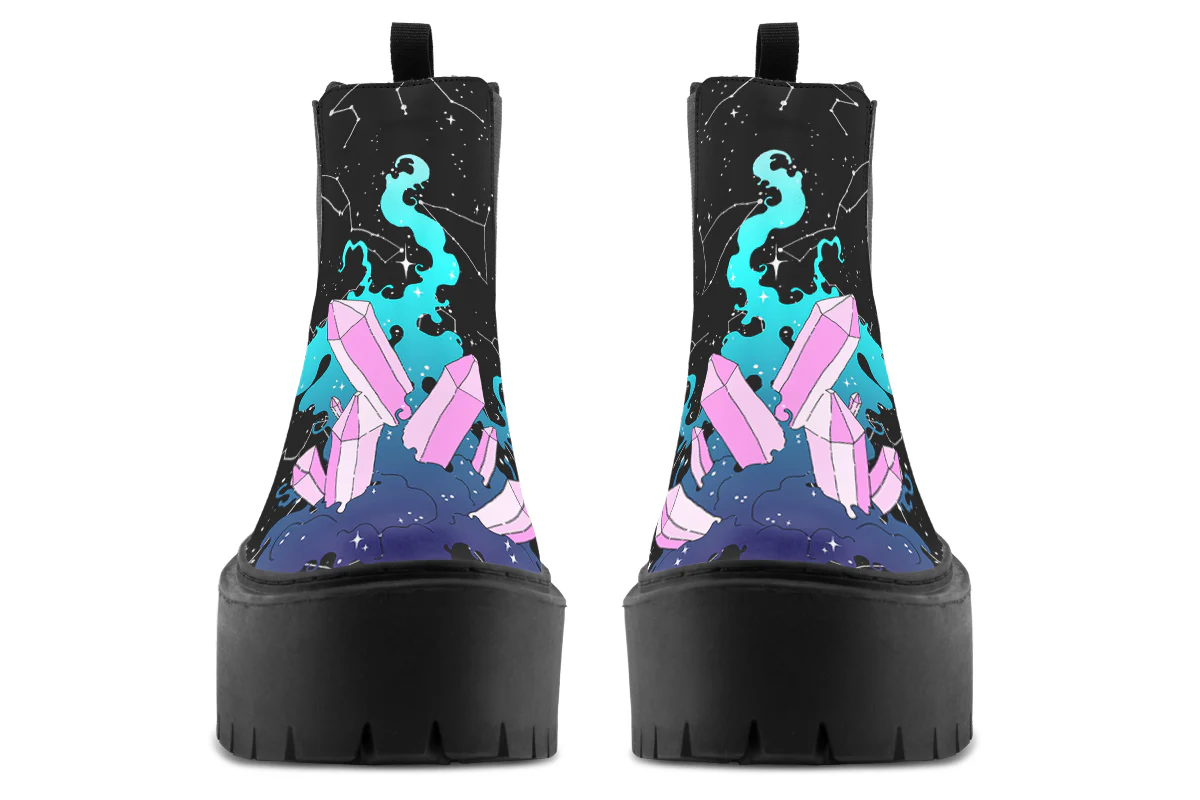 Crystal Sky Platform Chelsea Boots - Image 7