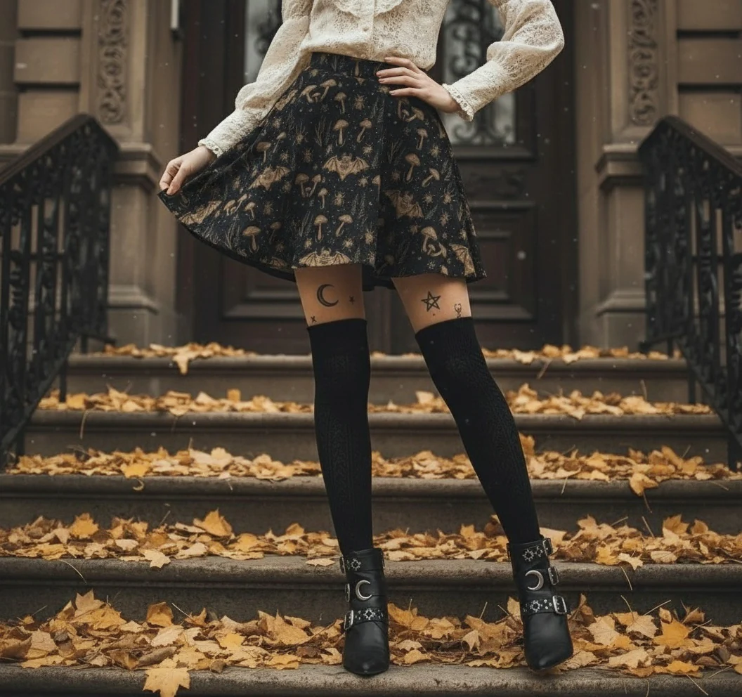Curio Noctis Skater Skirt - Image 2