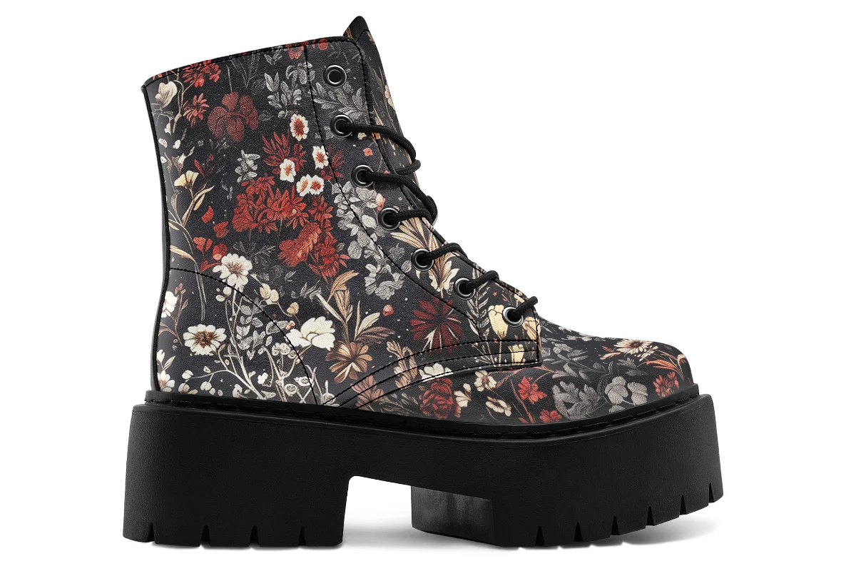 Dark Fairytale Platform Boots - Image 3