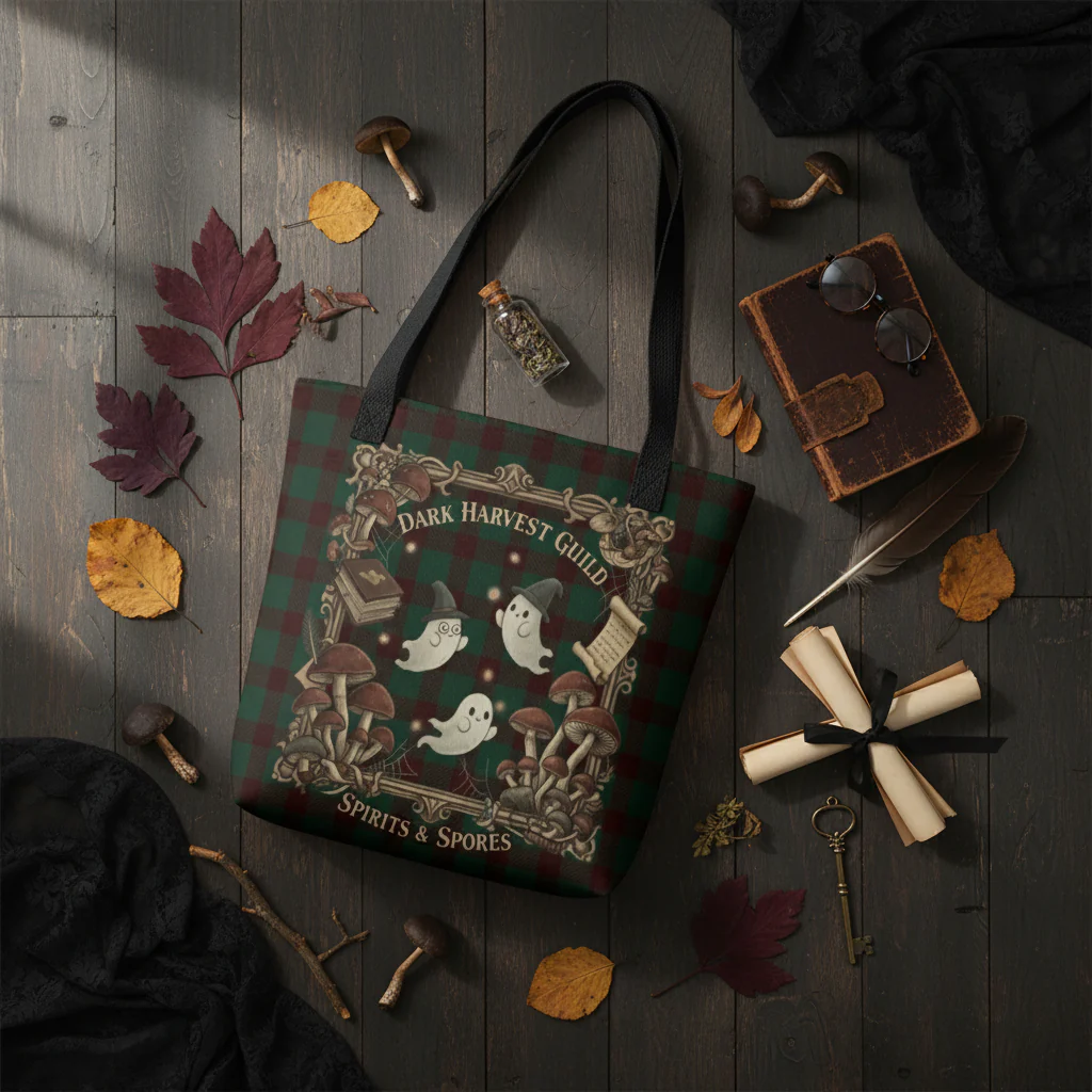 Dark Harvest Guild Tote Bag - Image 5