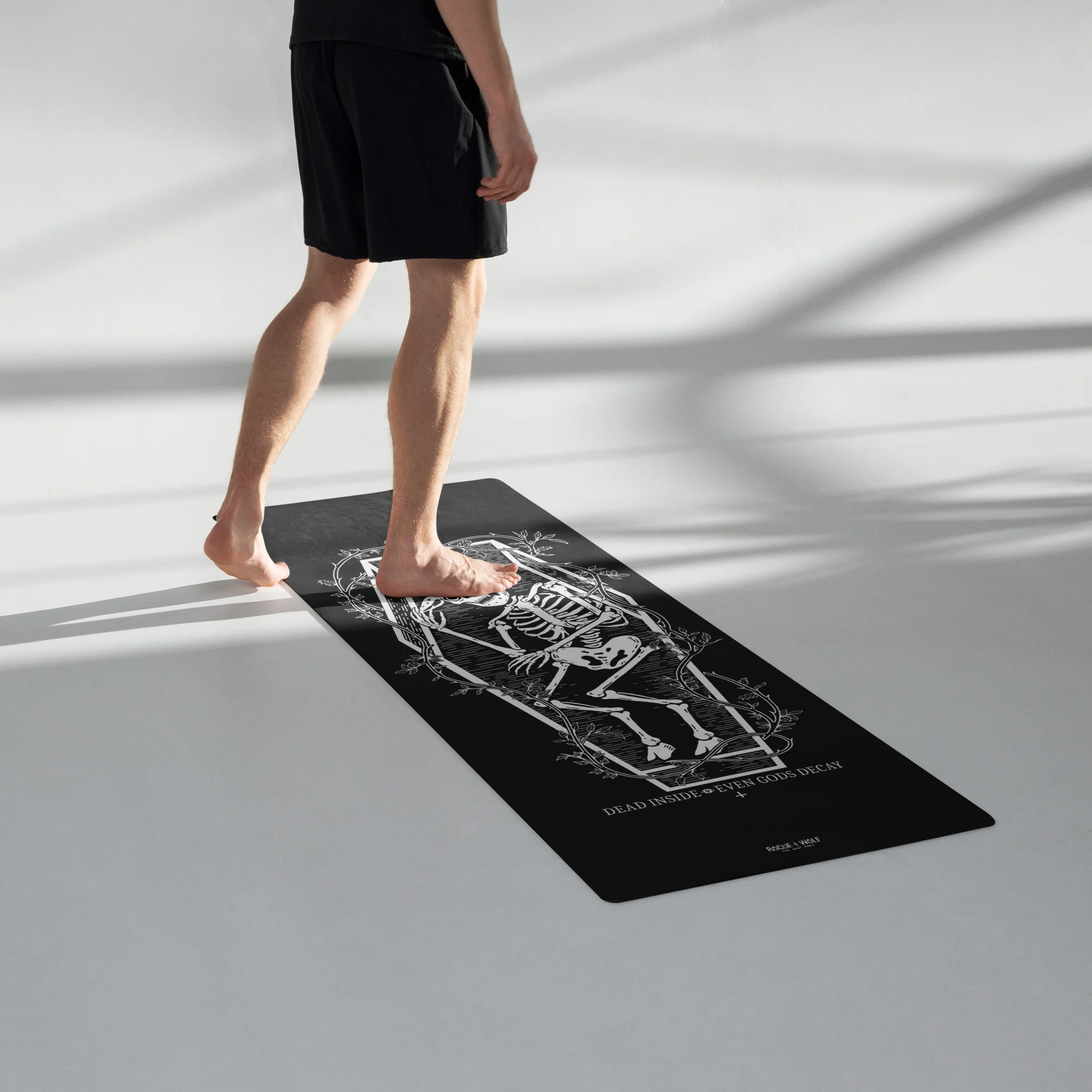 Dead Inside Yoga Mat - Image 11