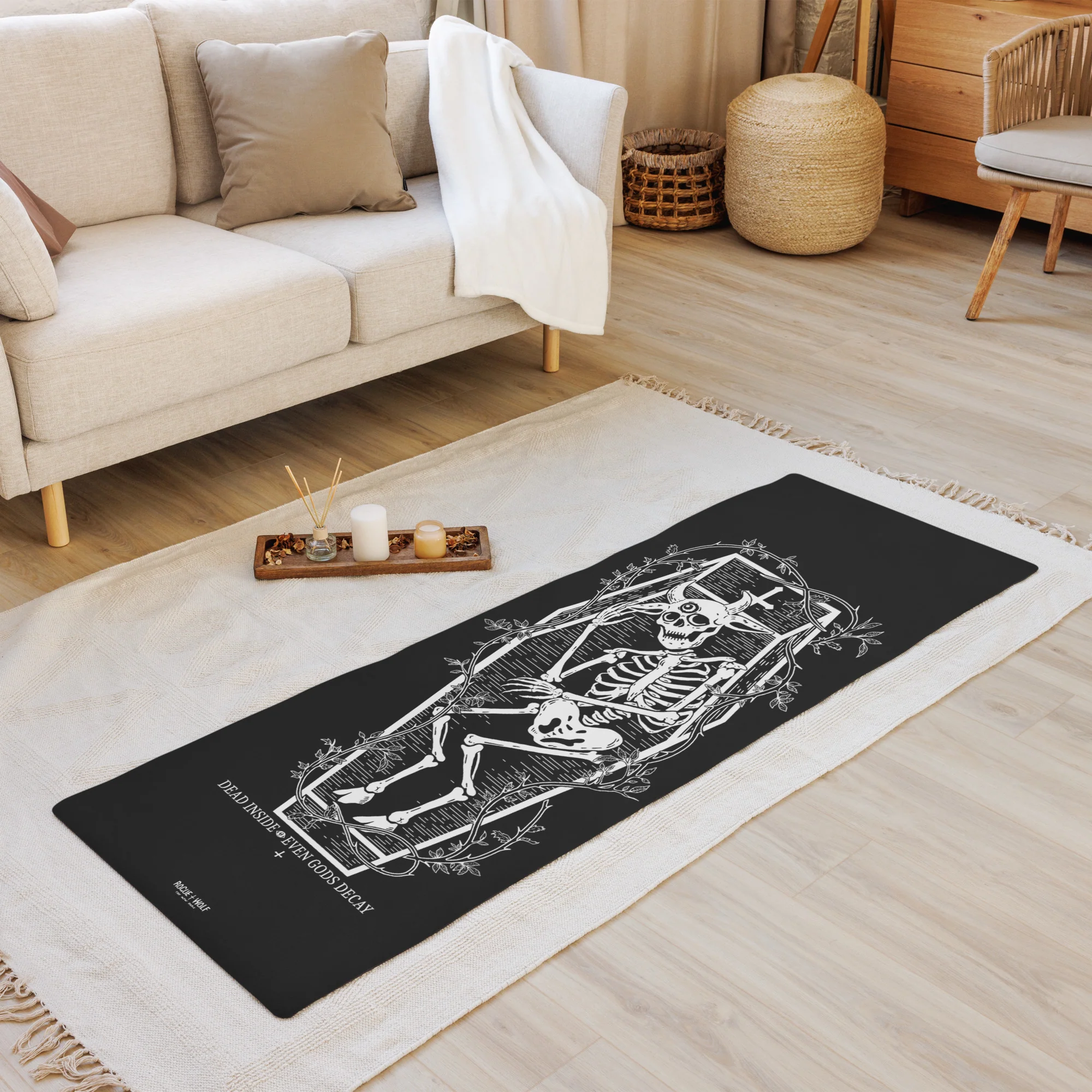 Dead Inside Yoga Mat - Image 3