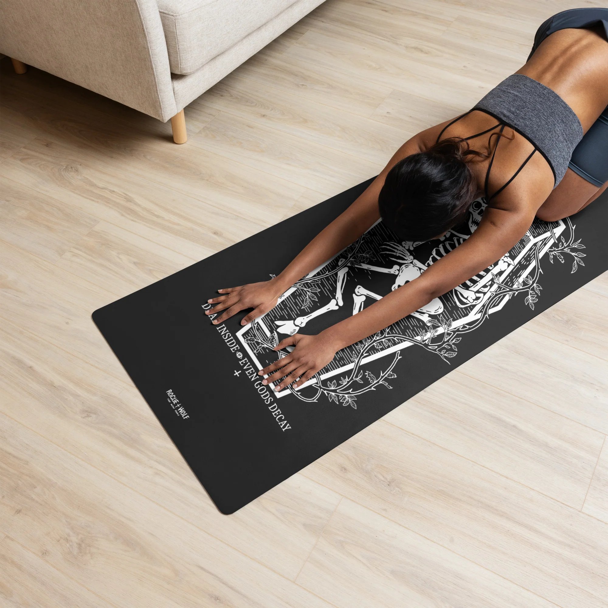 Dead Inside Yoga Mat - Image 4