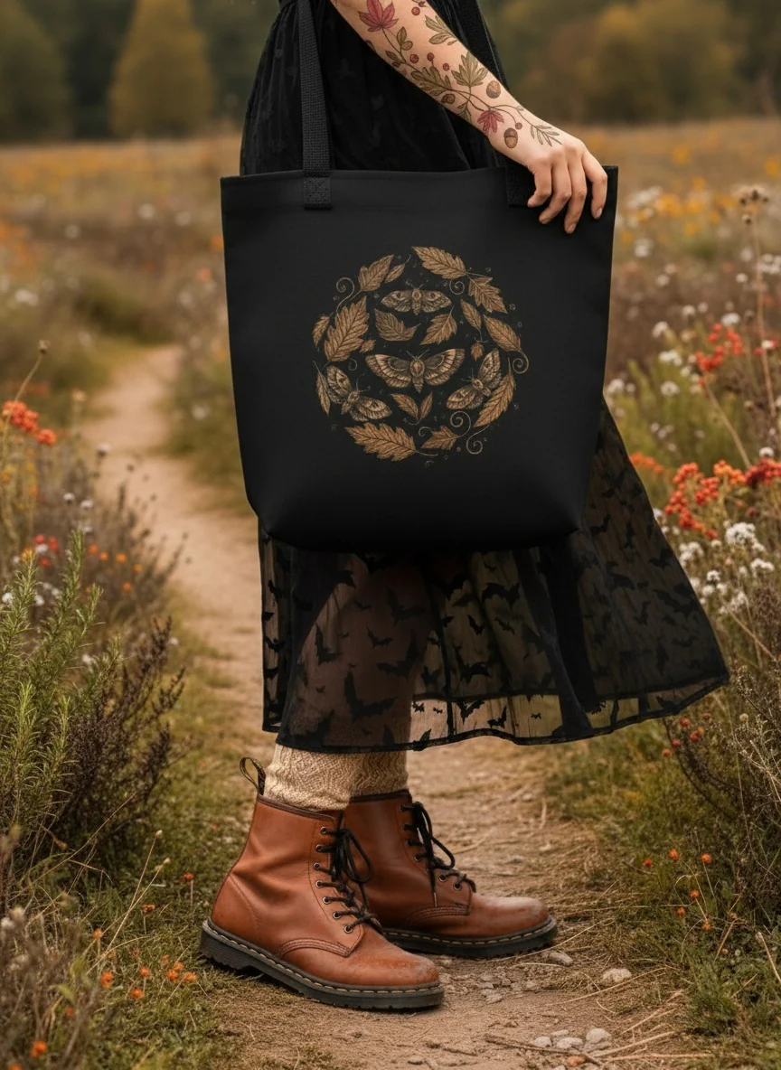 Deathshead Tote Bag - Image 4