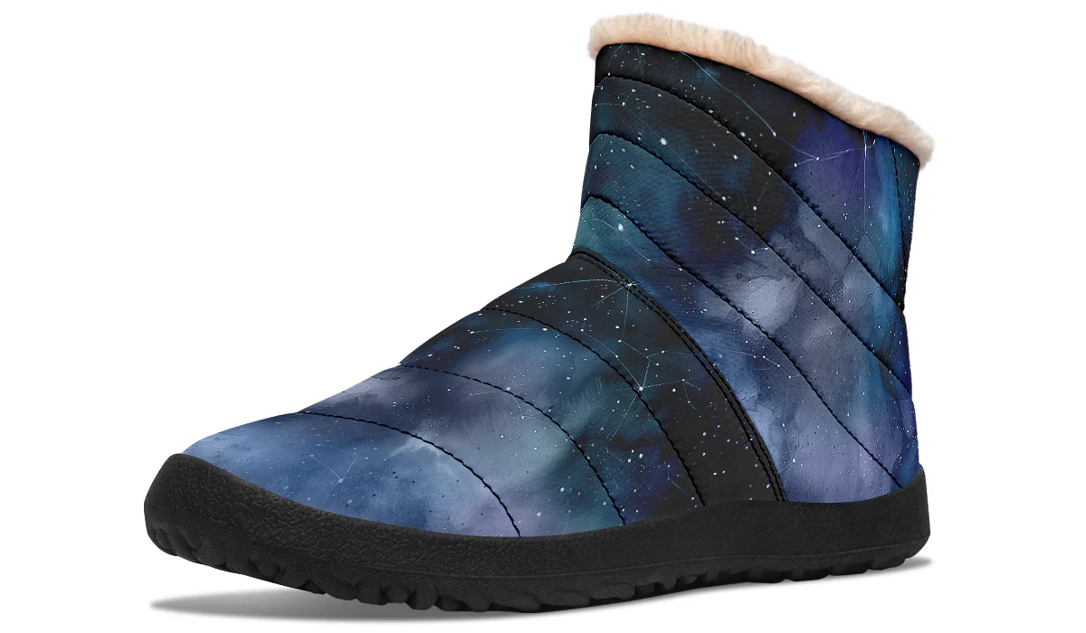 Deep Blue Comfy Winter Boots - Image 2