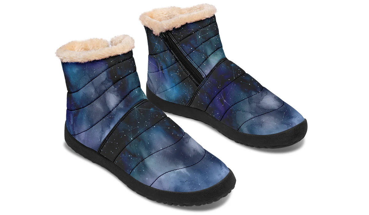 Deep Blue Comfy Winter Boots - Image 8