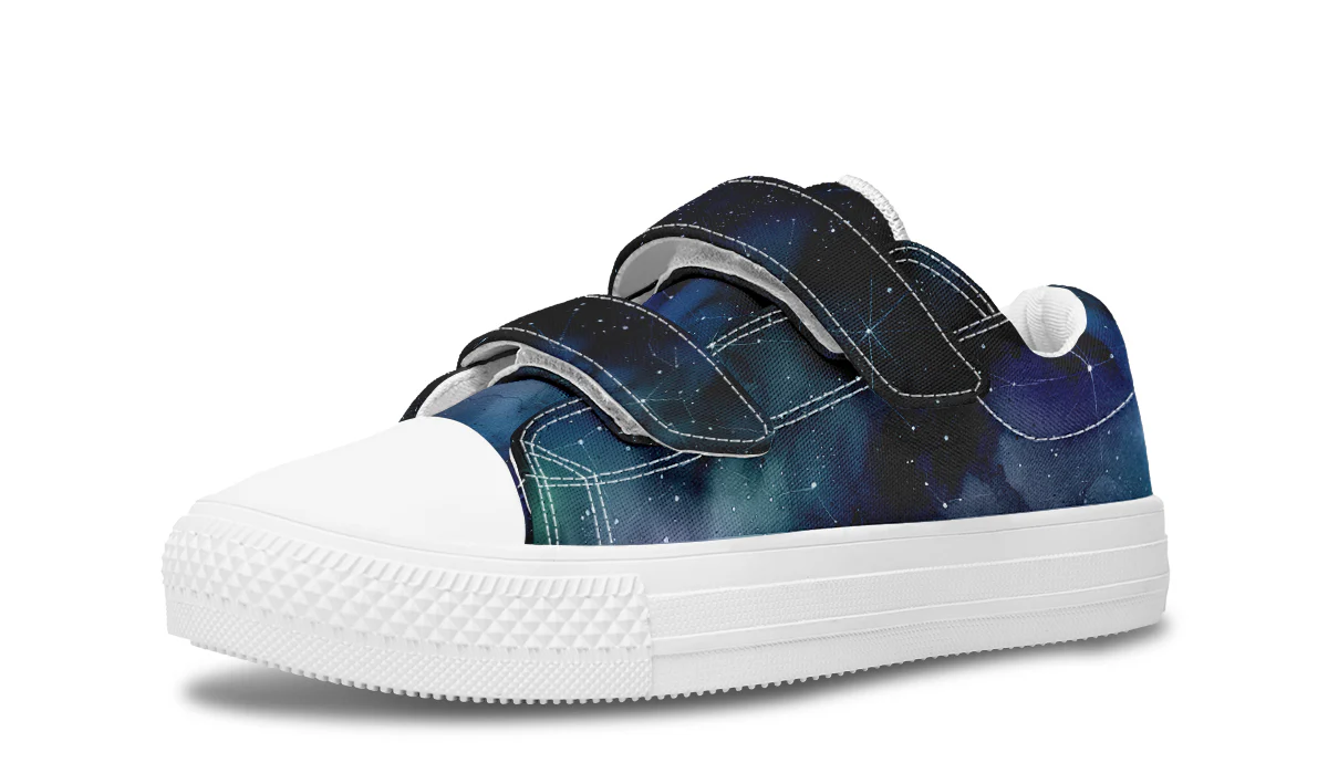 Deep Blue Kids Low Tops - Image 10