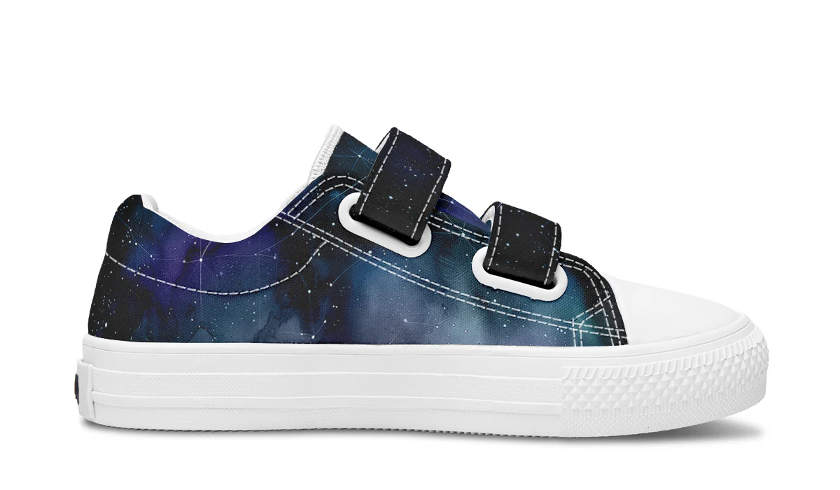 Deep Blue Kids Low Tops - Image 11