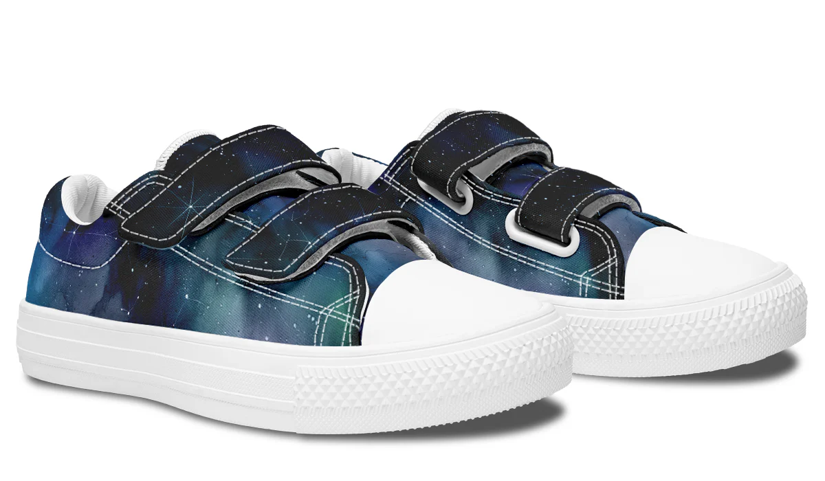Deep Blue Kids Low Tops - Image 16
