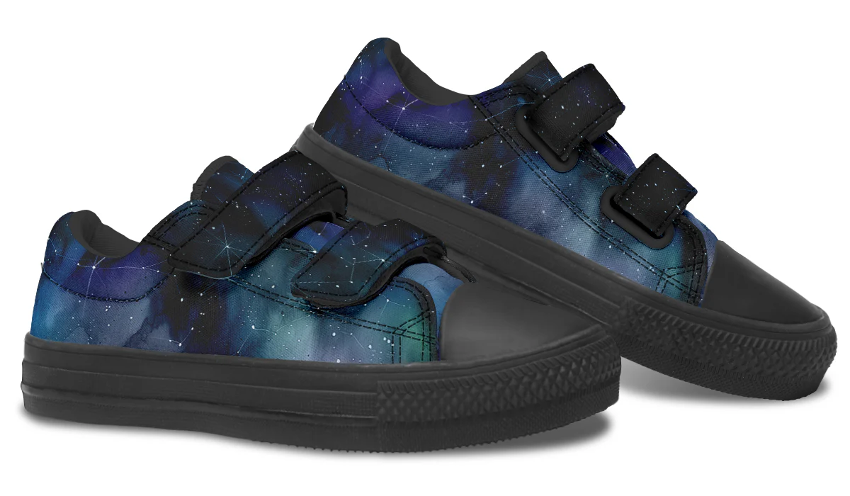 Deep Blue Kids Low Tops - Image 6