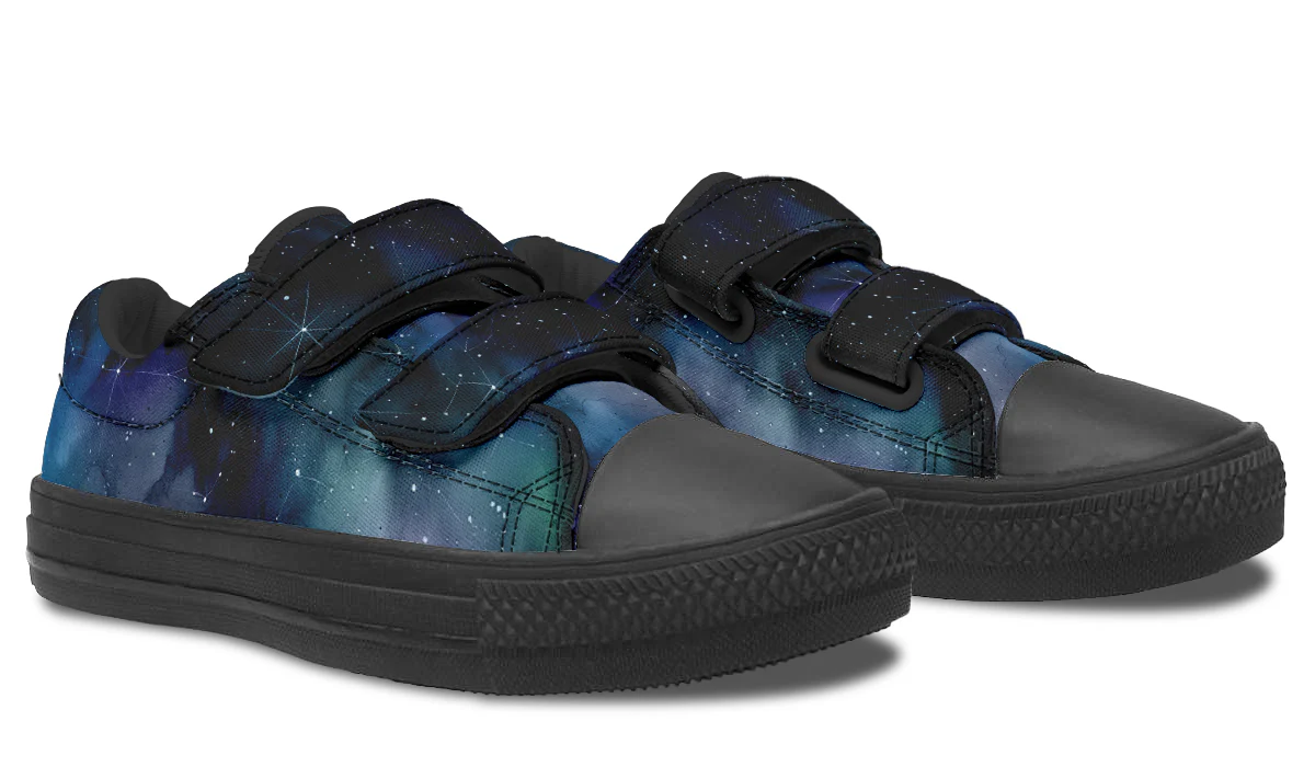 Deep Blue Kids Low Tops - Image 7