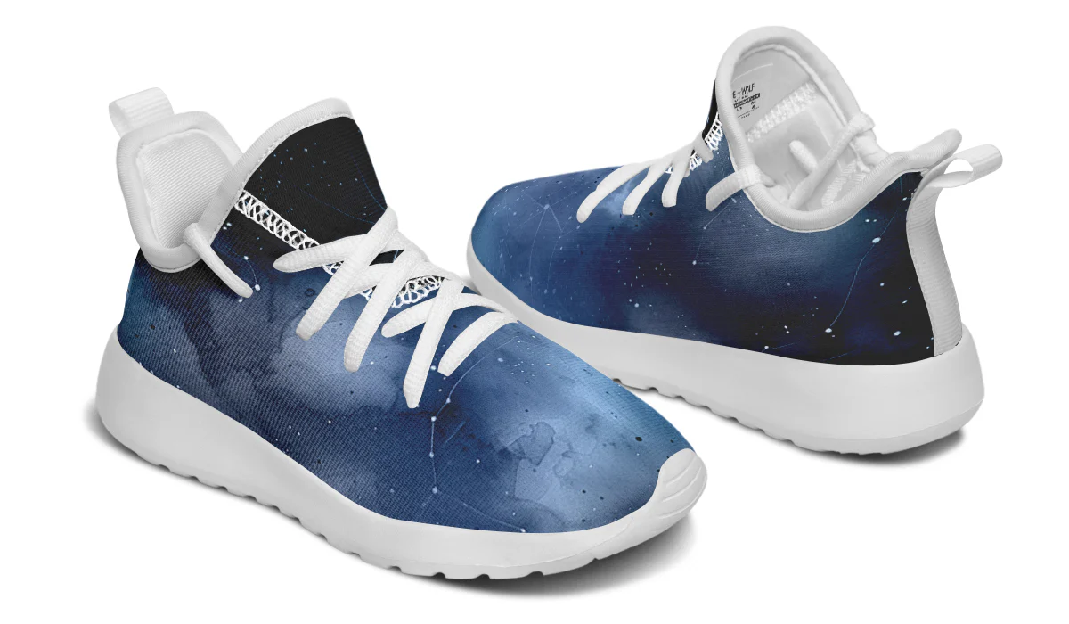 Deep Blue Kids Sneakers - Image 14