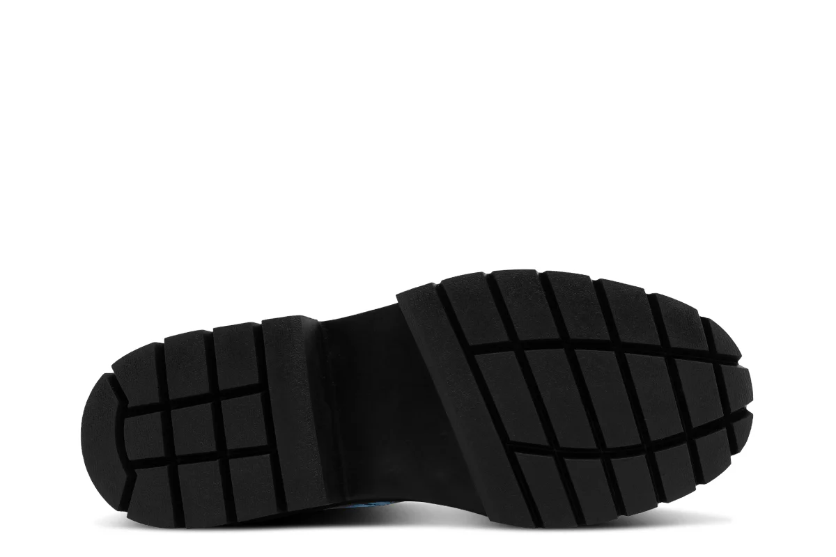 Deep Blue Platform Boots - Image 9