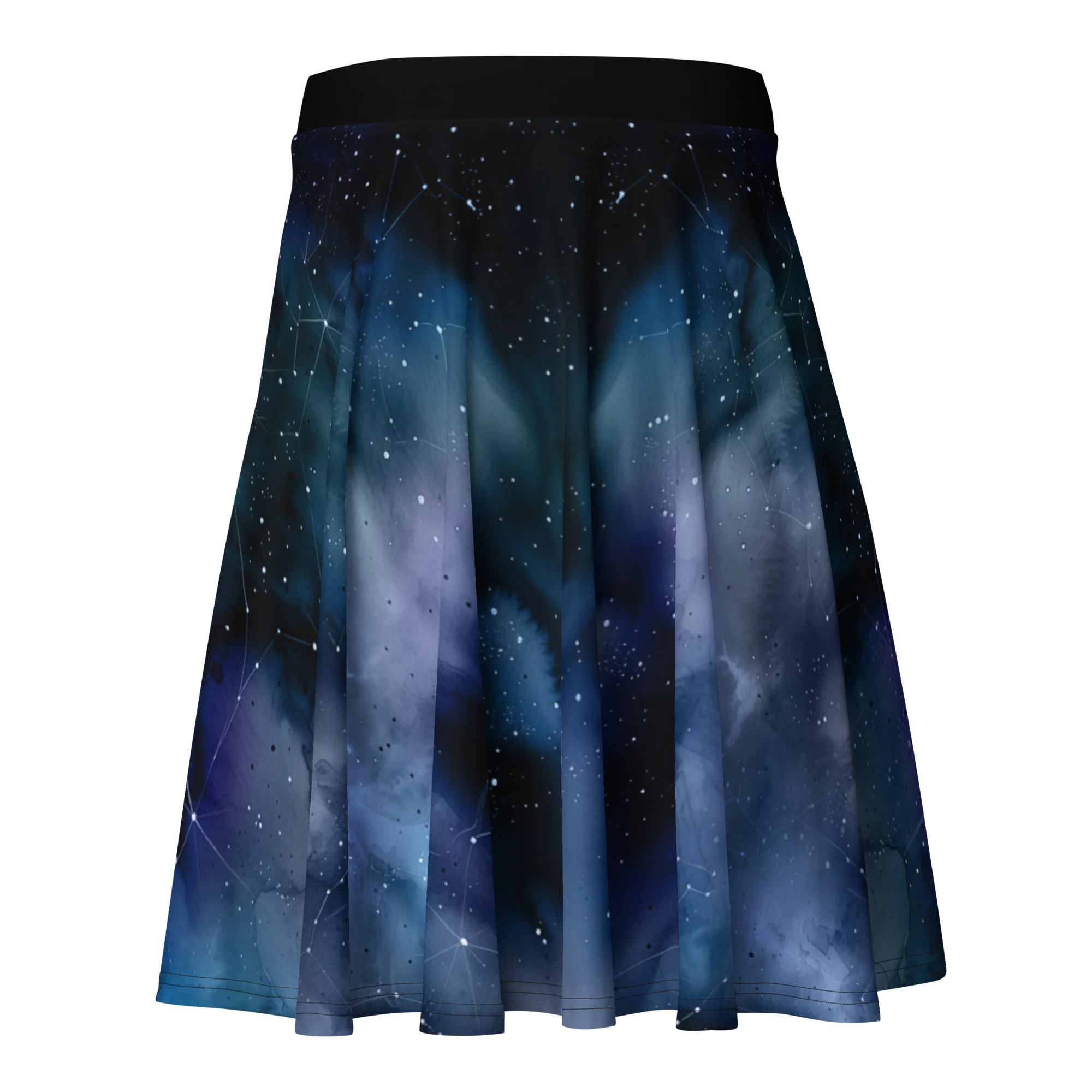 Deep Blue Skater Skirt - Image 4