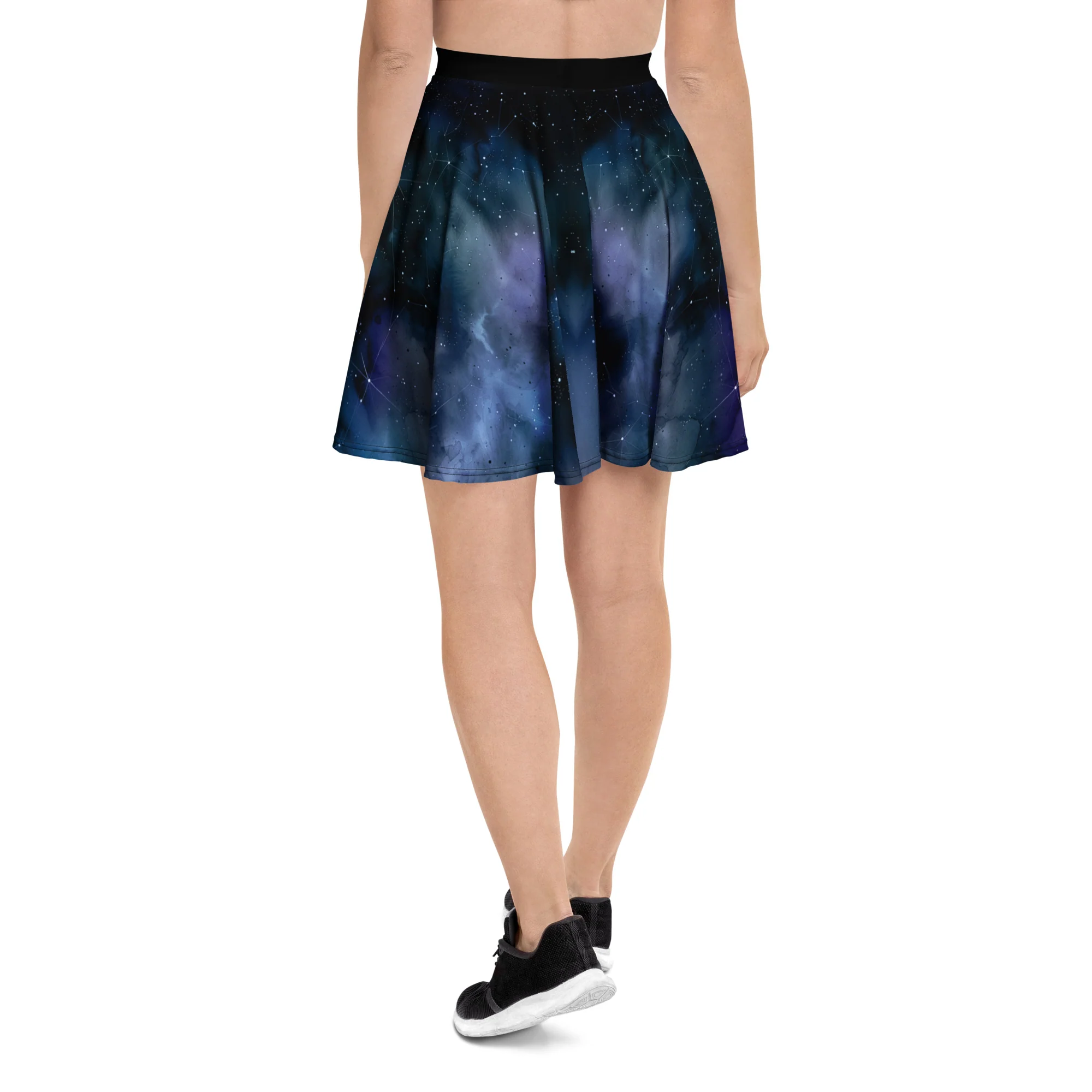 Deep Blue Skater Skirt - Image 7