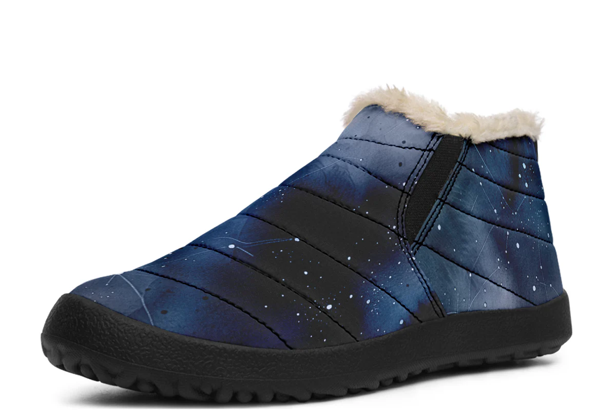 Deep Blue Winter Sneakers - Image 2