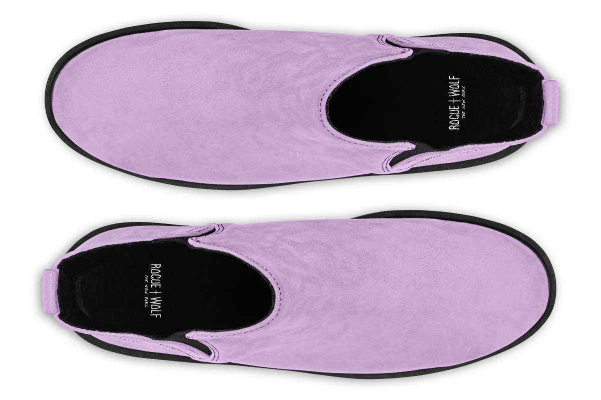Digital Lavender Chelsea Boots - Image 6