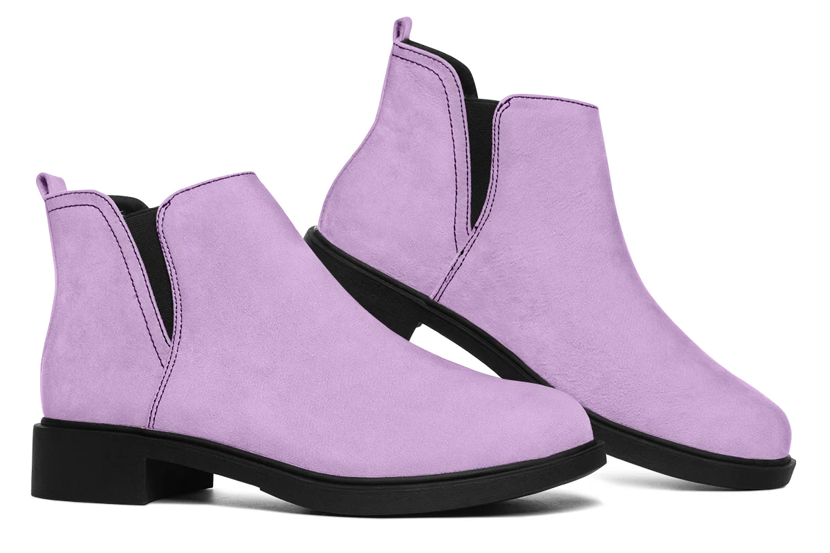 Digital Lavender Chelsea Boots - Image 7