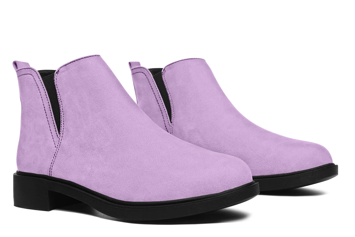 Digital Lavender Chelsea Boots - Image 8