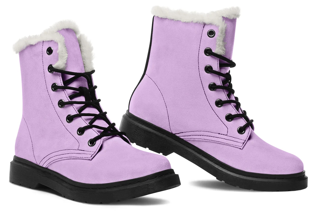 Digital Lavender Winter Boots - Image 5