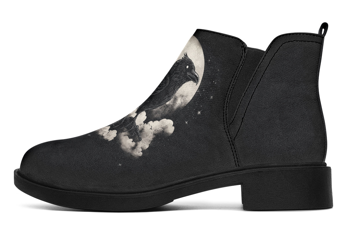Doom Raven Chelsea Boots