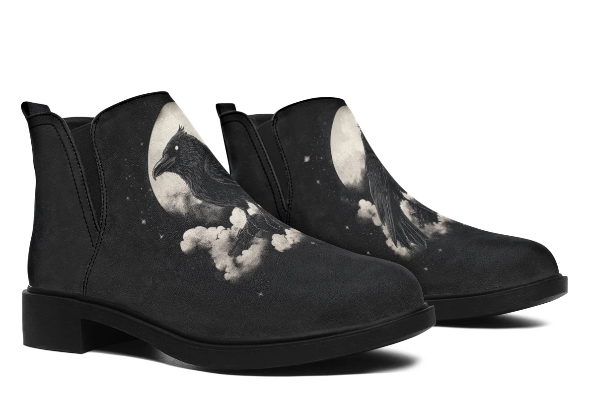 Doom Raven Chelsea Boots - Image 8
