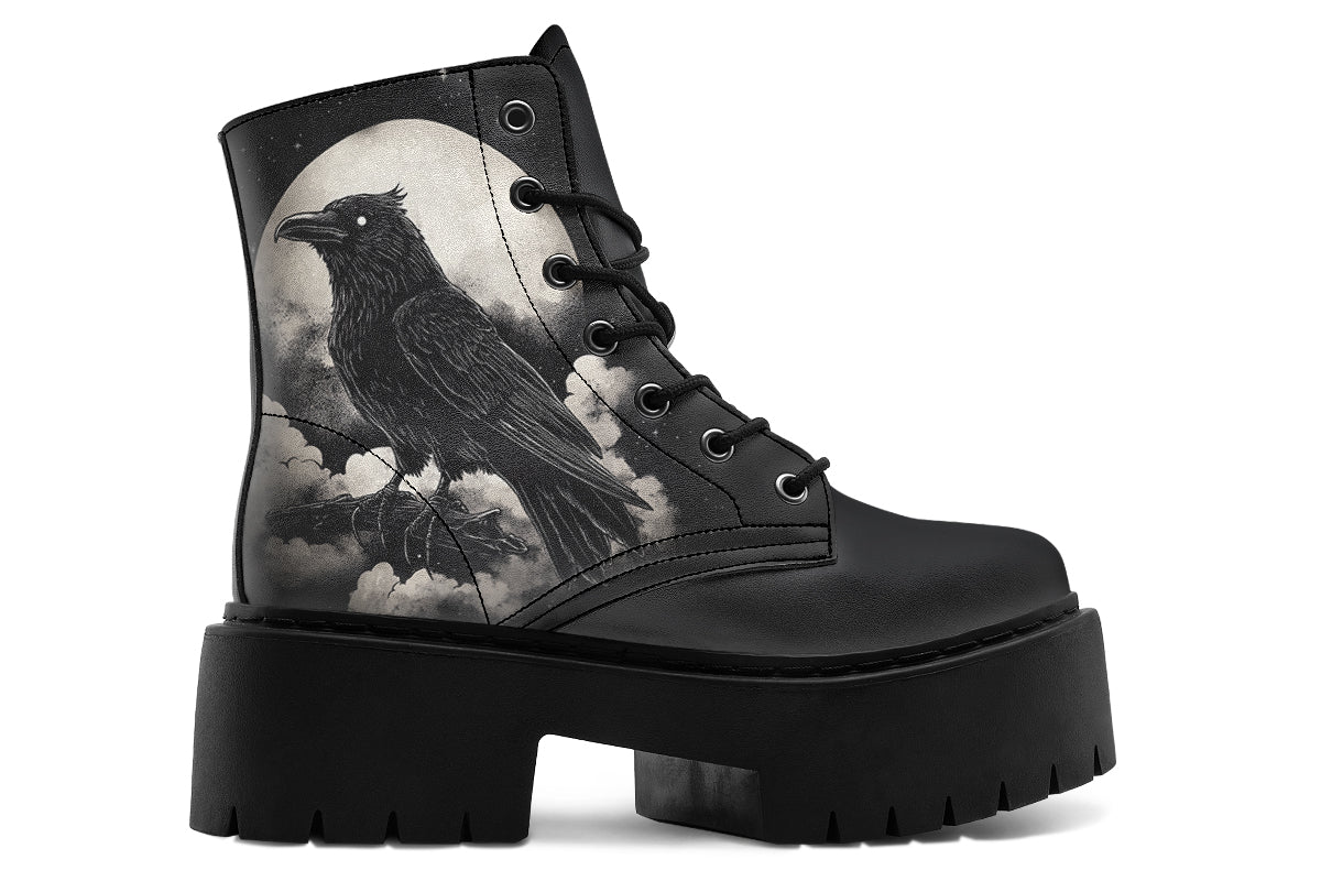 Doom Raven Platform Boots - Image 3