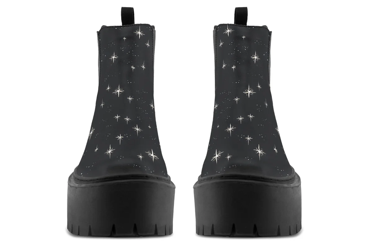 Doom Raven Platform Chelsea Boots - Image 7