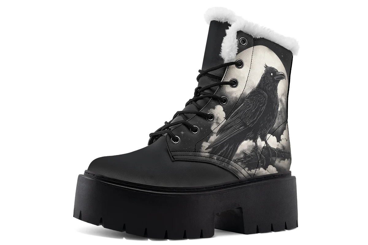 Doom Raven Platform Winter Boots - Image 2