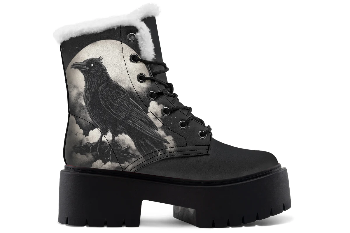 Doom Raven Platform Winter Boots - Image 3