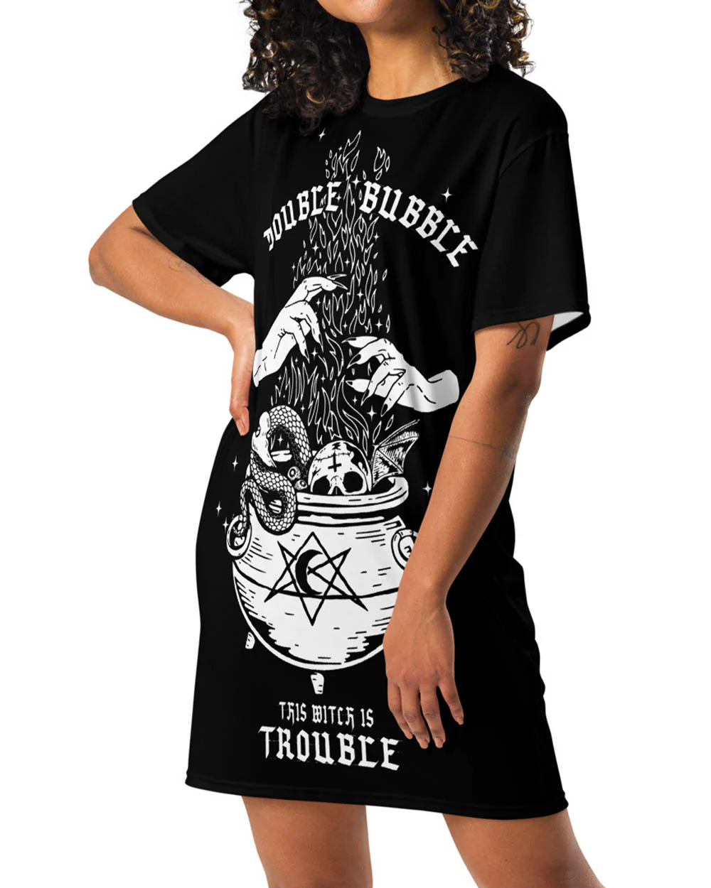 Double Bubble Tee Dress - Image 5