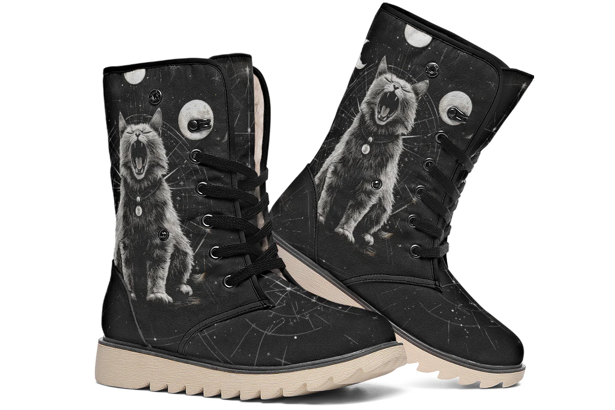 Eclipse Cat Fold Over Winter Boots - Image 7