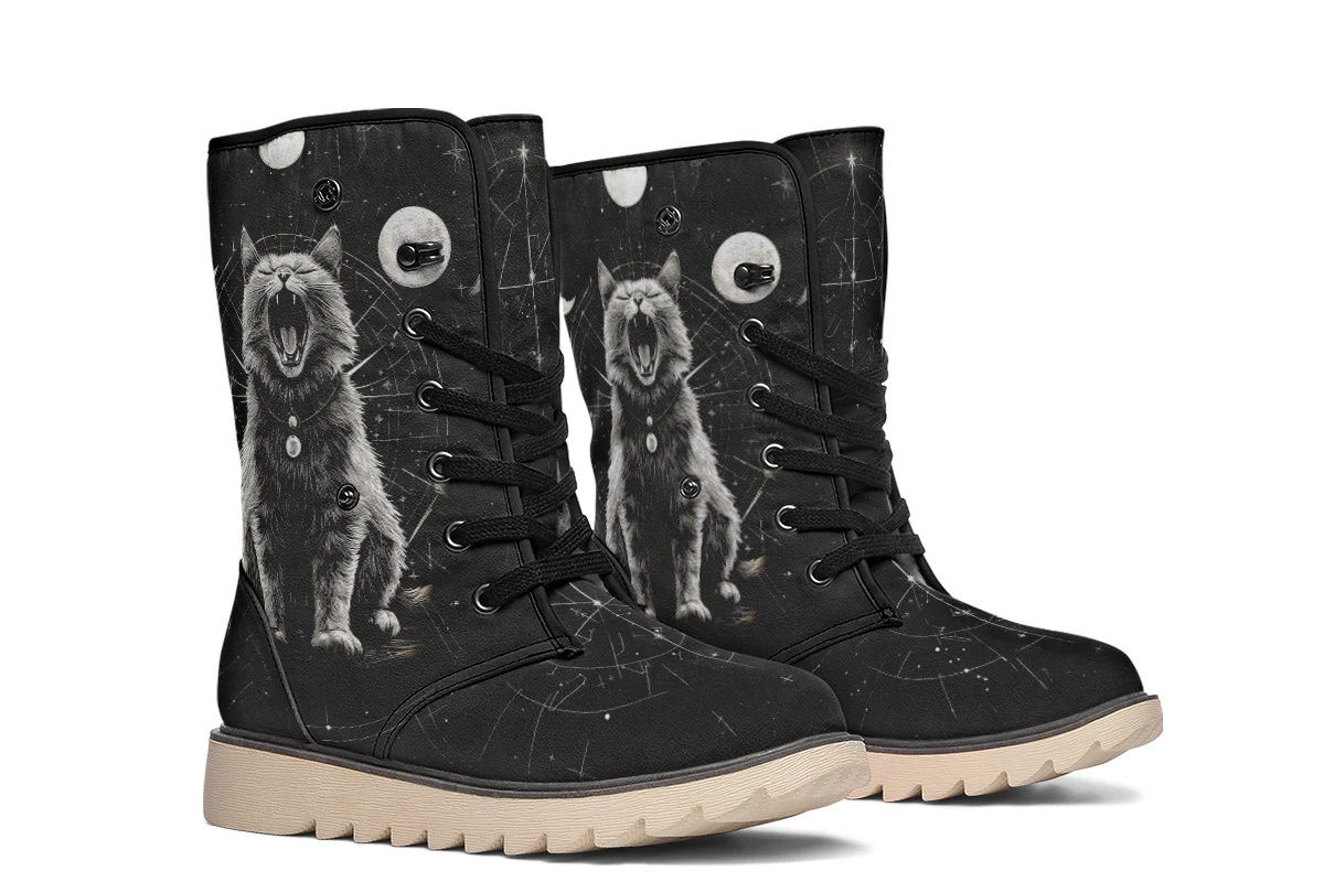 Eclipse Cat Fold Over Winter Boots - Image 8