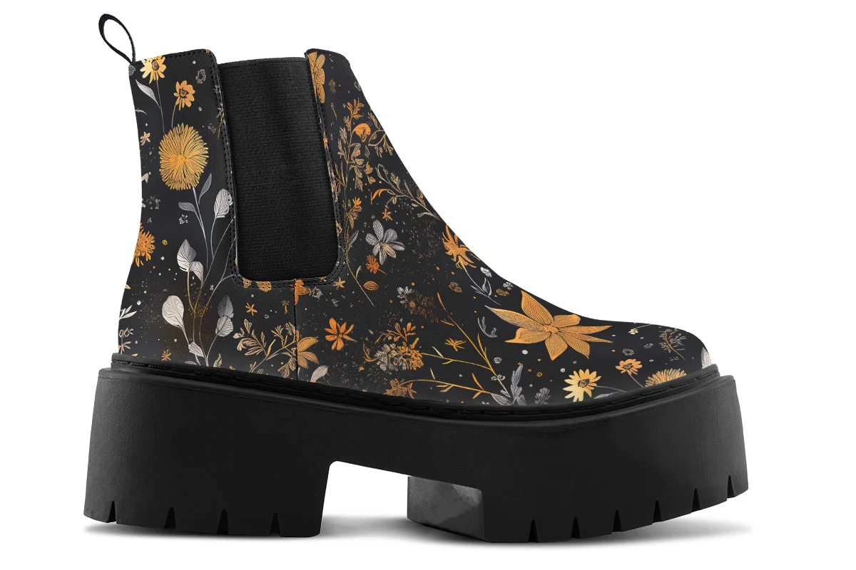 Emberblossom Platform Chelsea Boots - Image 2