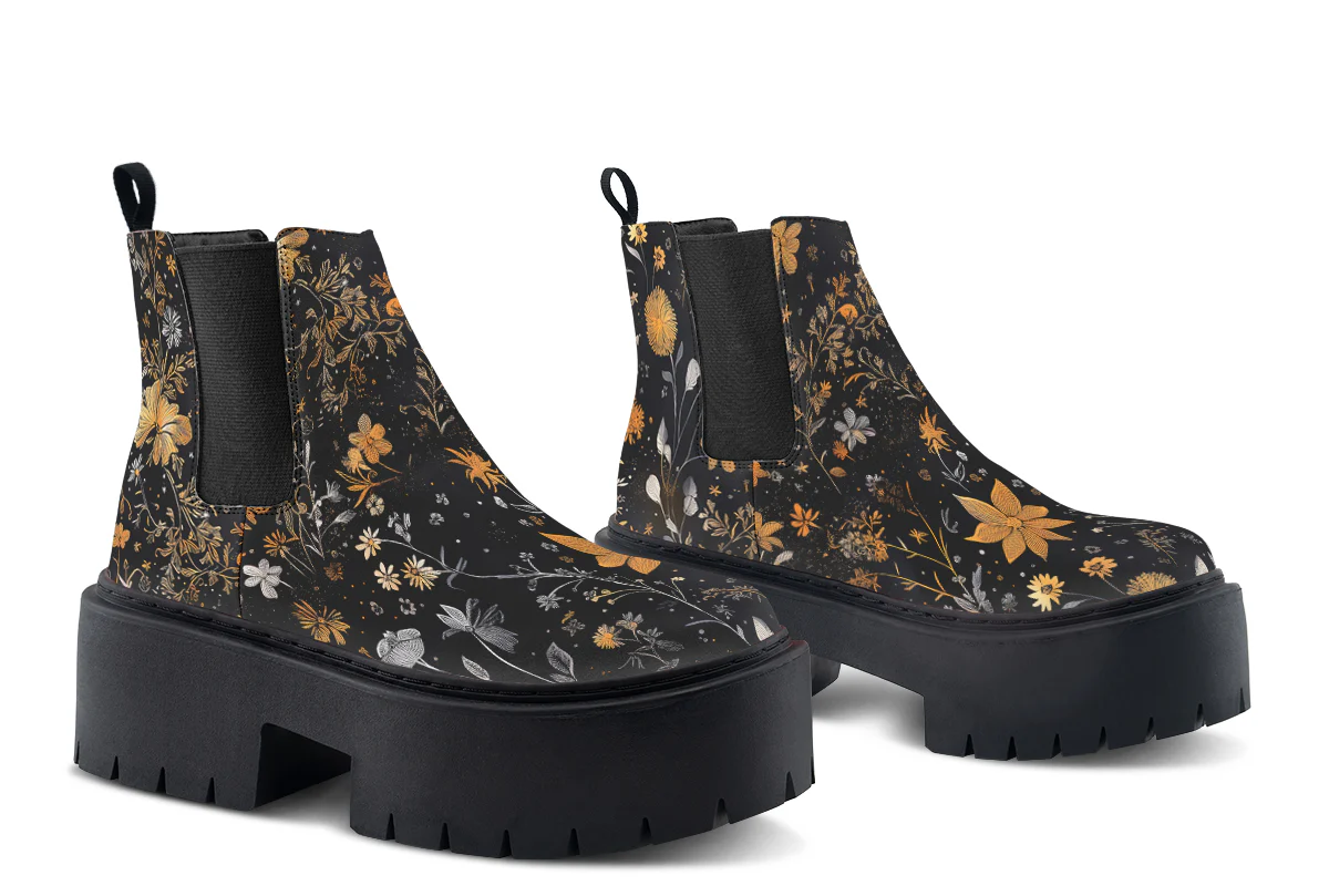 Emberblossom Platform Chelsea Boots - Image 5