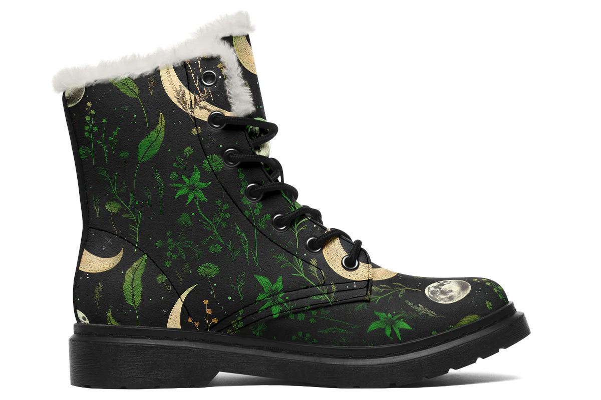 Emerald Moonlit Botanica Winter Boots - Image 2