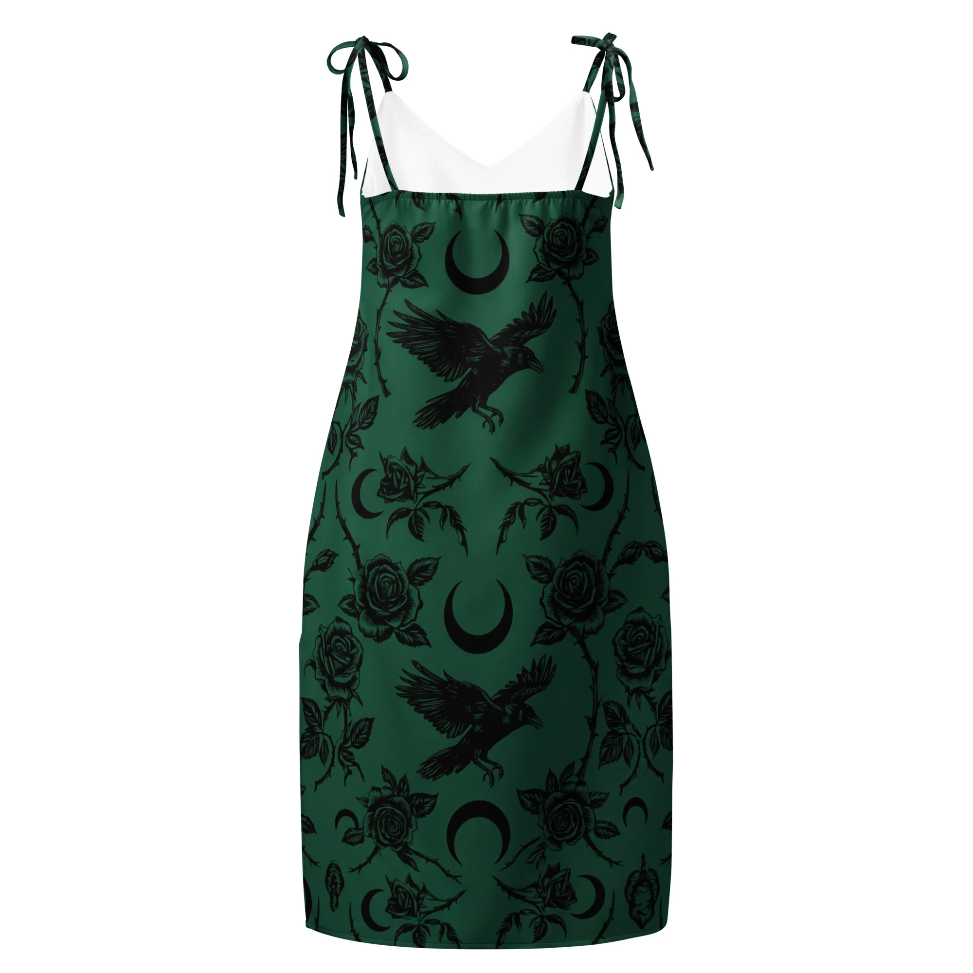 Emerald Night Slip Dress - Image 4