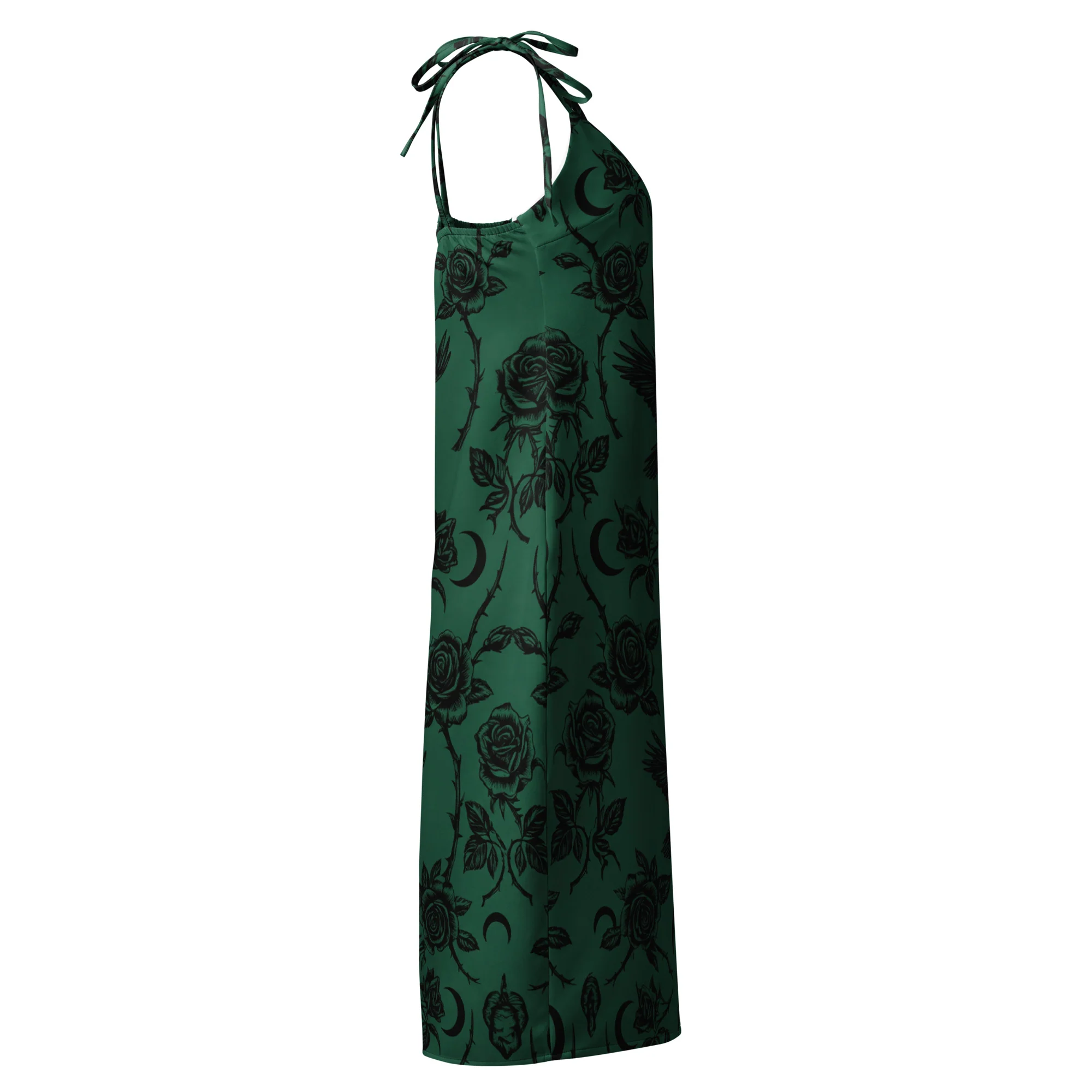 Emerald Night Slip Dress - Image 7