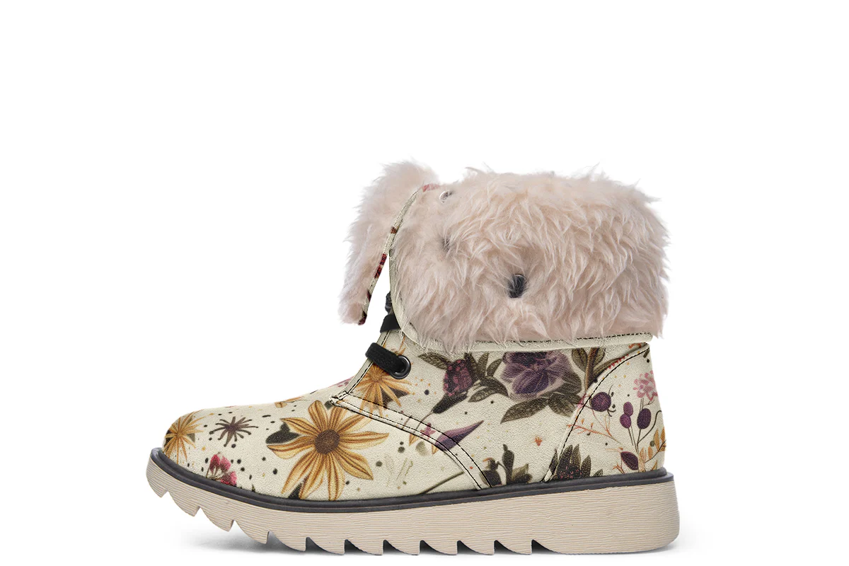 Enchanted Blossoms Fold Over Winter Boots - Image 2