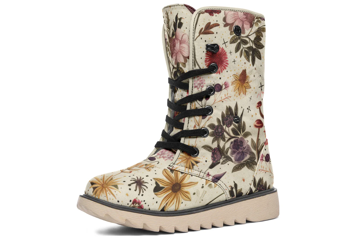 Enchanted Blossoms Fold Over Winter Boots - Image 4