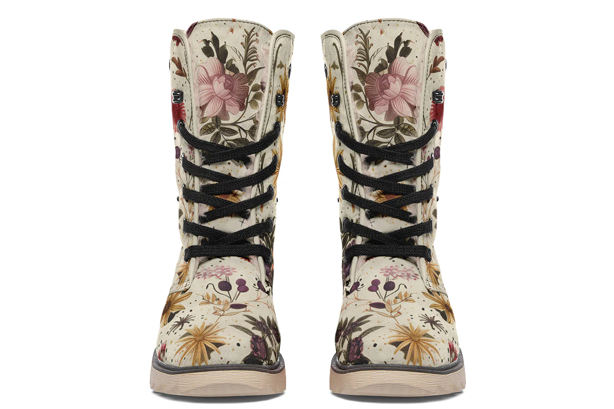 Enchanted Blossoms Fold Over Winter Boots - Image 5